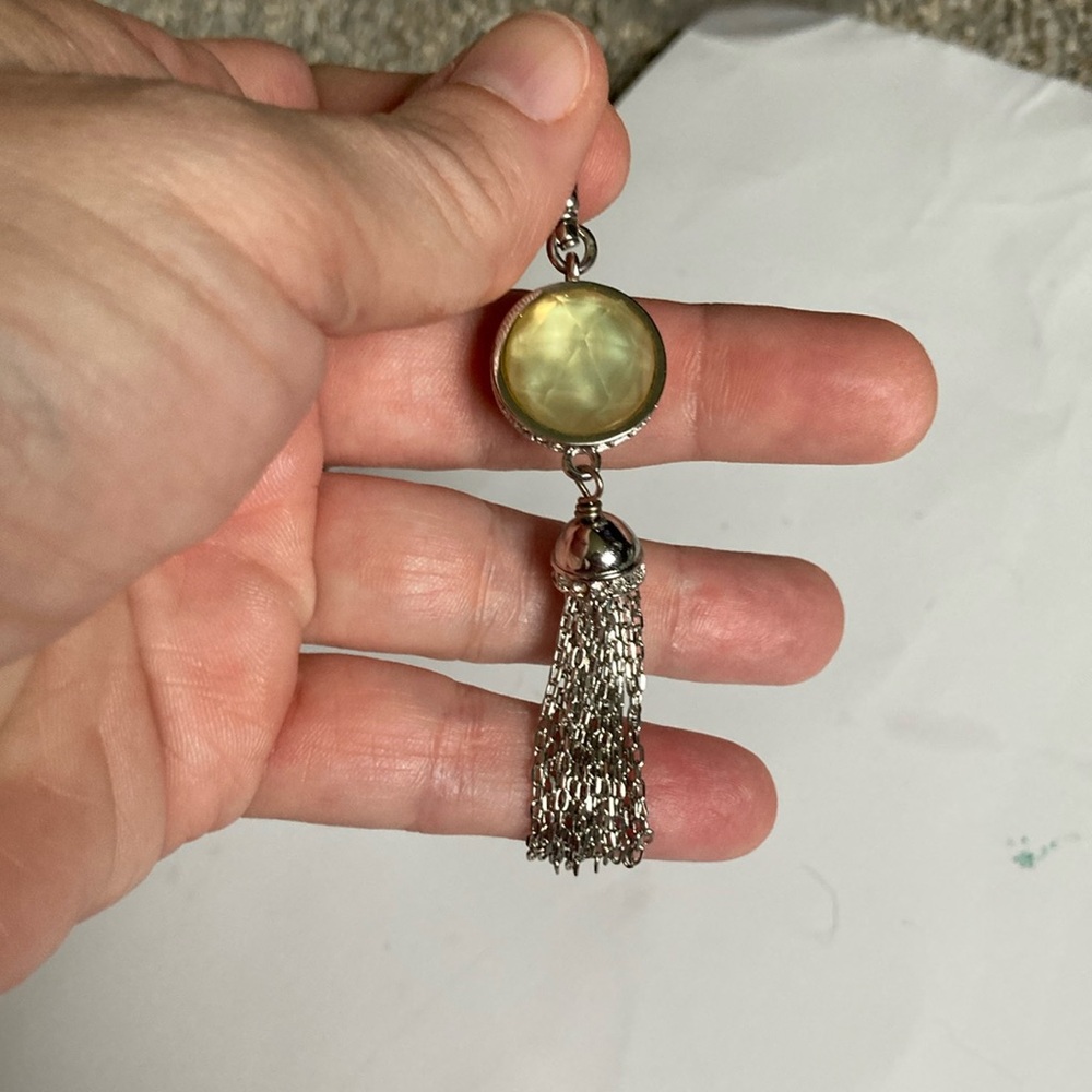 Chloe + Isabel Tresors Two-Stone tassel charm